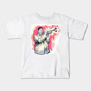 Fats Navarro - An illustration by Paul Cemmick Kids T-Shirt